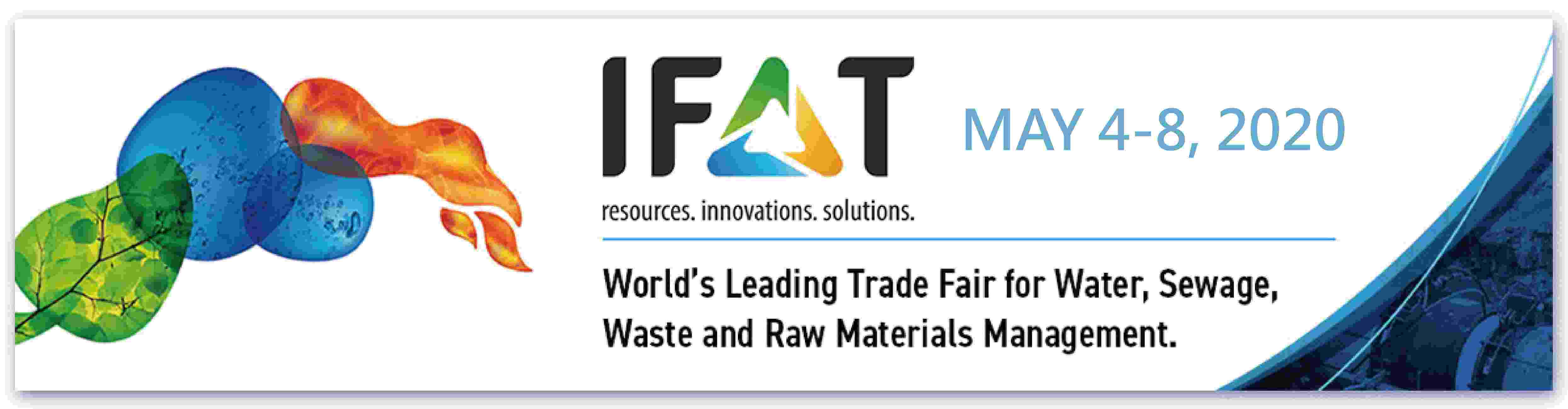 IFAT-World’s Leading Trade Fair for Water