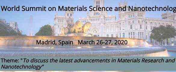 World Summit on Materials Science & Nanotechnology