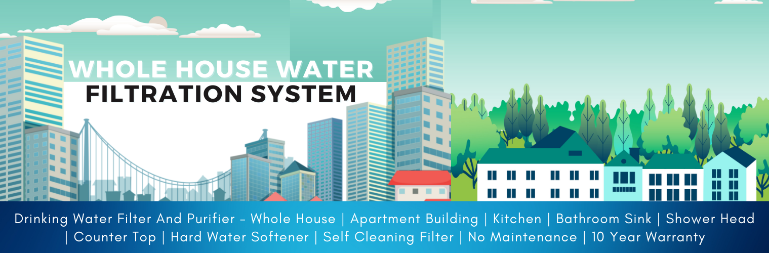 Domestic & Residential Water Filtration System Price - Buy Self Cleaning InLine Nano filters