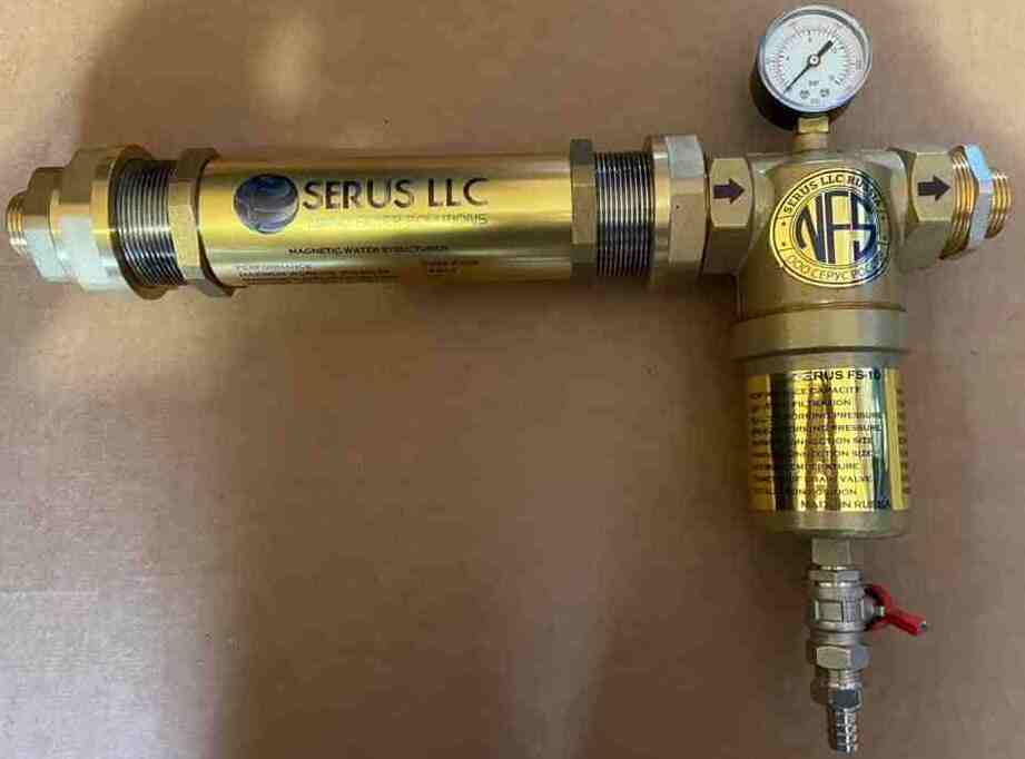 Picture of Magnetic structured water unit and self cleaning nano water filter for ...